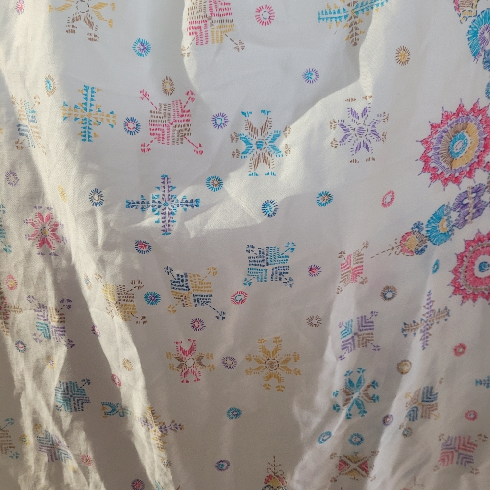 EUC Peruvian Connection Women's Size 12 White Skirt. - Picture 9 of 10